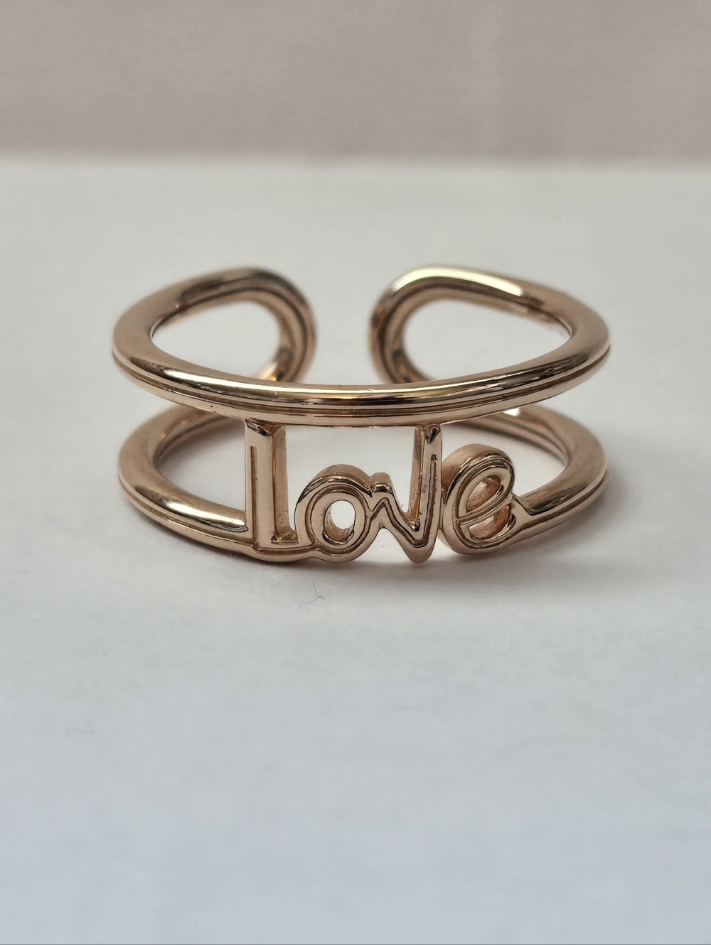 PandoraMe Rose Gold Open Cuff Ring